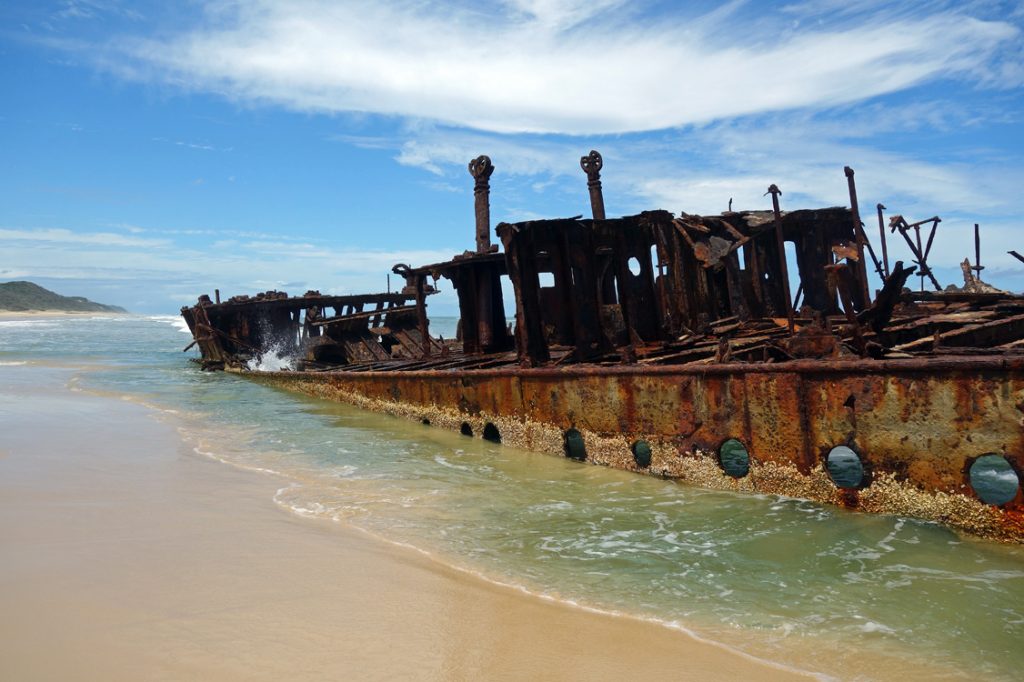 Schiffswrack Fraser Island